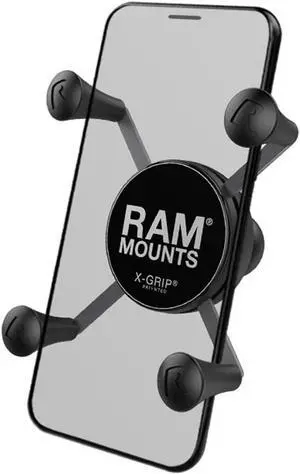 Ram Mount Cradle Holder for Universal X-Grip Cellphone/iPhone with 1-Inch Ball - Non-Retail Packaging - Black