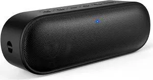 LENRUE Bluetooth Speaker, Waterproof Portable Speakers Wireless with 14W HD Sound, IPX7 Waterproof, Rich Bass with Built-in Mic for iPhone, Home, Shower, Outdoors and Travel (Black)