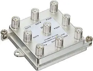 Leviton 47690-G8 1 X 8 (8-Way) 2Ghz Passive Video Splitter