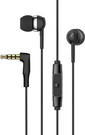 Consumer Audio CX 80S In-ear Headphones with In-line One-Button Smart Remote C Black