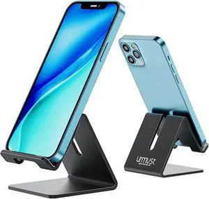 Desk Cell Phone Stand Phone Dock Cradle Holder Stand Compatible with Switch, All Android Smartphone, for iPhone 13, iPhone 12, 12 Pro, 12 Pro Max, iPhone 11 Pro Xs Xs Max Xr X 8 7 6 6s Plus 5 5s 5c Ac