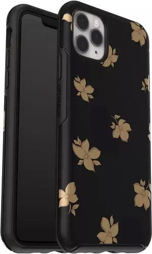 OtterBox SYMMETRY SERIES Case for iPhone 11 Pro Max - Gold Flowers