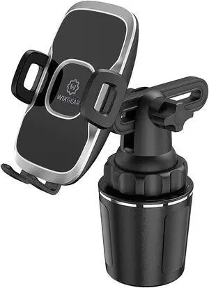 Cup Holder Phone Mount Adjustable Long Neck Cellphone Holder for Car Upgraded Version Cup Phone Holder for Car with Expandable Side Arms Compatible with iPhone  Google & All Phones