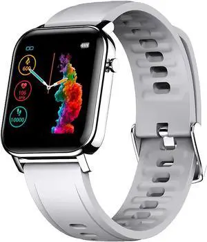 Smart Watch, Smartwatch for Men Women, 1.4" DIY Full Touch Screen, Fitness Tracker with Calorie Step Counter Blood Oxygen Monitoring, Heart Rate, Sleep Monitor, Stopwatch, IP68 Waterproof iOS Android