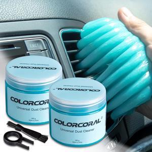 ASFSKY Car Cleaning Gel for Car Detailing Car Cleaning Gel Putty Reusable  Keyboard Cleaner Gel Cleaning Gel Slime for Car Keyboard Cleaning Dust