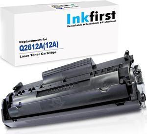 Inkfirst Compatible Toner Cartridge Replacement for HP Q2612A 12A Laserjet M1005 MFP M1319 M1319F 1010 1012 1018 1020 1022 1022N 1022NW 3015 3020 3030 3050 3052 3055