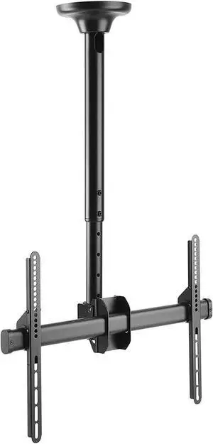 TV Ceiling Mount, Telescopic Full-Motion for 37"-70" TVs Sizes, Max Weight Capacity 110 lbs. Max VESA 400x600, with Free Tilting Design and Built-in Level.