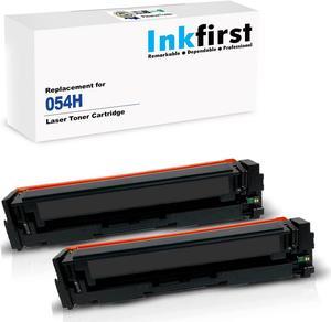 2 Inkfirst Compatible Black Toner Cartridges 054H 054 H BK Replacement for Canon 054H 3028C001 ImageClass MF640C MF642Cdw MF644Cdw i-SENSYS LBP620C LBP621Cw LBP623Cw MF641Cw MF643Cdw MF645Cx LBP622Cdw