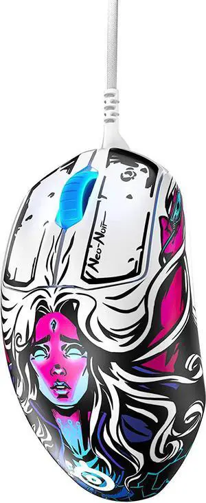 SteelSeries Prime FPS Gaming Mouse  18,000 CPI TrueMove Pro Optical Sensor  5 Programmable Buttons  Magnetic Optical Switches  Brilliant Prism RGB Lighting - Neo Noir