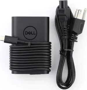 Laptop Charger 65W Watt USB Type C AC Power Adapter Include Power Cord for Dell Latitude 3400 3500 5290(2in1) 5300 5400 5500 7200(2in1) 7300 7400(2in1), LA65NM170 HA65NM170,02YK0F 0M1WCF