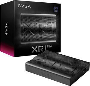 EVGA XR1 lite Capture Card, Certified for OBS, USB 3.0, 4K Pass Through, PC, PS5, PS4, Xbox Series X and S, Xbox One, Nintendo Switch, 141-U1-CB20-LR