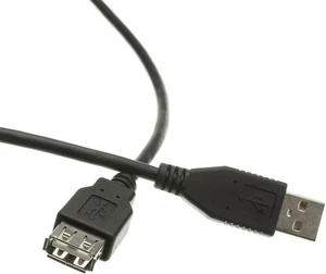 CableWholesale 1-Feet USB Type A Male/Type A Female Extension Cable 2.0 Version (10U2-02101EBK) CableWholesale 1-Feet USB Type A Male/Type A Female Extension Cable 2.0 Version (10U2-02101EBK)