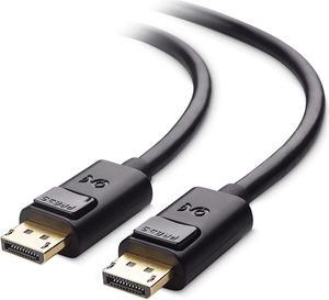 Cable Matters 4K DisplayPort to DisplayPort Cable 6 ft (DP to DP Cable, Display Port Cable) 6 Feet - 4K 60Hz, 2K 144Hz Monitor Support