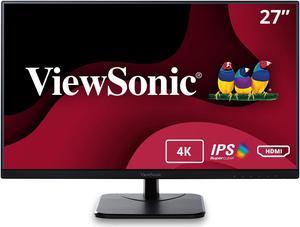 ViewSonic VA27564KMHD 27 Inch IPS 4K Monitor with UltraThin Bezels HDMI and DisplayPort Inputs for Home and Office
