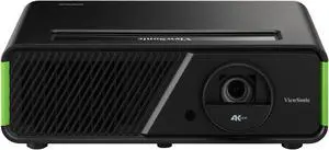 ViewSonic X1-4KPRO UHD 4K LED Projector Designed for Xbox with Built-in Google TV and Netflix, 2500 Lumens, H/V Keystone, 4 Corner Adjustment, 1.3x Optical Zoom for Smart Home Theater