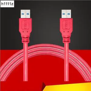 Red USB 3.0 Riser Cable PCI-E 1x to 16x Extender Riser Card Adapter USB Cable Male to Male for Bitcoin Miner Antminer Mining