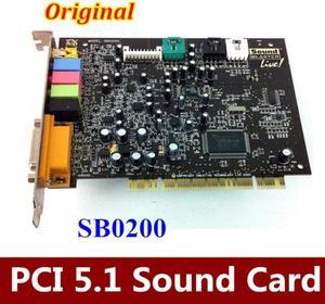 For Creative SoundBLASTER LIVE 5.1 Surround PCI Sound Card SB0200