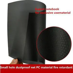 Flame retardant PC computer case dustproof net Notebook fan filter net cover speaker display NAS speaker network