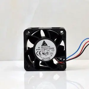 For Delta FFB0412SHN/VHN 4028 4cm/cm 12V Double Ball Violence Gale Fan