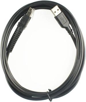 Cable de datos para escáner Zebra LI3608 LI3678 DS3608 DS3678, Cable de escáner de código de barras, USB, 2M, nuevo