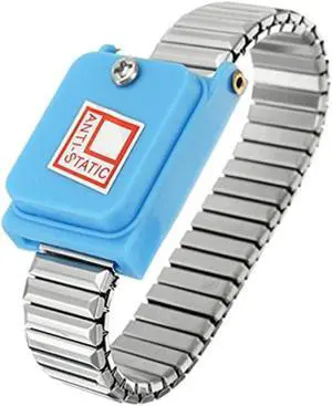 Metal Anti Static Wrist Band Strap Wireless Adjustable ESD Wristband Discharge Electronic Work Cordless Bracelet Jy27 20