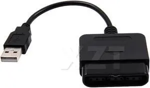 est Hot 1pc USB Adapter Converter Cable For Gaming Controller For PS2 to For PS3 PC Video Game Accessory