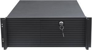 4U server rack chassis Supports various motherboards up to 12× 9.6Inch and below empty Server case PS2 series power supply can be installed