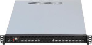 1U server chassis / 4 standard 3.5 "hard drive bays or 8 standard 2.5" hard drive bays / 3 4028 double ball fans in the fan shelf / empty chassis