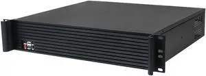 2U server chassis / standard 19-inch rack server chassis / suitable for installing various motherboards of ATX 12 "× 9.6" and below size / 6 standard 3.5 "HDD / 7-slot rear window empty chassis
