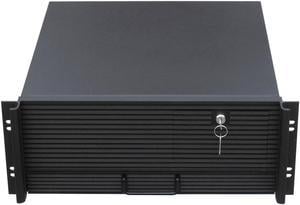 4U industrial integrated chassis / standard 19-inch rack-mounted industrial control chassis / 4 standard 3.5-inch hard disk slots (including 2 hot-swappable hard disk slots) / empty chassis