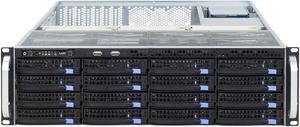 3U hot-swap server chassis / equipped with 6Gb / s Expander expansion backplane, Mini-sas interface (SFF8087), with temperature control, with SGPIO, with time-sharing boot / empty chassis