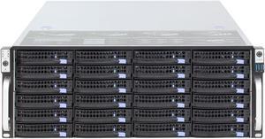 36-bay storage server 4U chassis / equipped with 12Gb / s Expander expansion backplane, Mini-sas HD (SFF8643) interface, with temperature control, with SGPIO, with time-sharing start / empty chassis