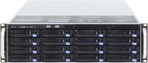 3U hot-swappable 16-disk server chassis / with 12Gb / s Expander expansion backplane, Mini-sas HD (SFF8643) interface, with temperature control, with SGPIO, with time-sharing boot / empty chassis