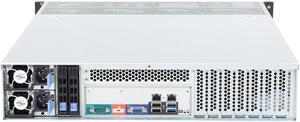 2U storage server chassis / 24-disk server / hot-swappable 2U server chassis / 12Gb / s Expander expansion backplane, Mini-sas HD (SFF8643) interface, with temperature control / empty chassis