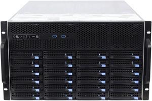 6U Rackmount Hotswap server Case 48 hard drive enclosure 6GB extended backplane storage server chassis IPFS Empty chassis