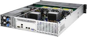2U hot plug 12 hard disk 12Gb sas backplane with delta550W redundant power storage server empty chassis
