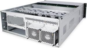 G465-24 12GB expansion backplane with power board chassis 24 disk 4U hot plug server for multi graphics card Ultramicro E-ATX motherboard X10DRG-Q empty chassis