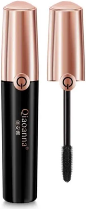 4D Silk Fiber Eyelash Mascara Waterproof Length Thick Long Lasting Smudge-Proof