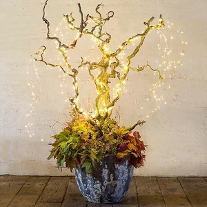 Battery Operated LED Waterfall String Lights, 100 LEDs 8 Lighting Modes with Remote Timer, Hanging Fairy Lights for Christmas Tree Patio Party Home Decor Battery Operated LED Waterfall String Lights, 100 LEDs 8 Lighting Modes with Remote Timer, Hanging Fairy Lights for Christmas Tree Patio Party Home Decor