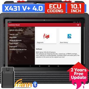 LAUNCH X431 V+ PRO 4.0 Car Diagnostic Scan Tool,2023 Elite HD Diesel Trucks Scan,IMMO,Key Match,ECU Online Coding,35+ Services,VAG Guide,AutoAuth for FCA SGW