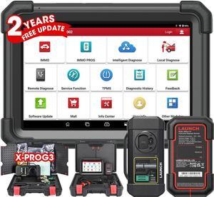 LAUNCH X431 Elite Car Diagnostic Scan Tool with X-PROG3 CANFD&DOIP, 39+ Services 2 Years Free Update