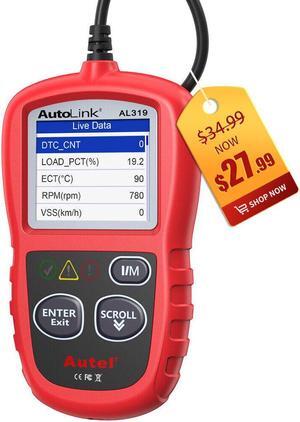 Autel AutoLink AL319 OBD2 Scanner Car Diagnostic Code Reader Automotive Engine Fault CAN Scan Tool