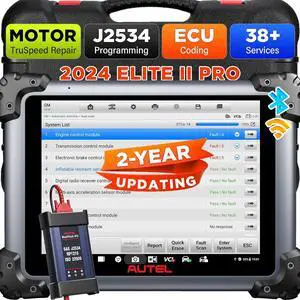 Autel Maxisys Elite II Pro Car Diagnostic Scan Tool  38+ Resets Active Test with 2-Year Free Update Same as Ultra MS919 MS909 Up of MK908P