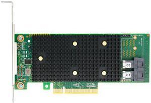 PCIe x8 to 8 Port Tri-Mode SAS/SATA/NVMe HBA Expansion Card-LRTM9C16-8I Compatible for SAS 9400-8I