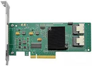 8-Port Internal PCI Express SAS/SATA HBA RAID Controller Card, 6Gb/s with SAS2008 Chip, Compatible For SAS 9211-8I