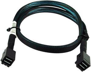 HD Mini-SAS 36 Pin to HD Mini-SAS(SFF-8643 to SFF-8643) Cable For Server-3.3FT