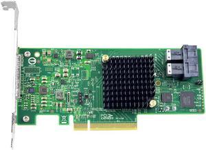 8 Ports PCI Express 3.0 x8 to SATA/SAS RAID Controller Card 12Gb/s with Chipset SAS 3008 For Servers-Compatible for SAS 9300-8I