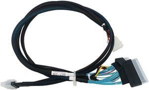 Linkreal PCIe 4.0 SlimSAS 8i (SFF-8654) to Two U.2 SFF-8639 Cable