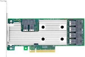PCIe x8 to 24 Port SFF-8087 12Gb/s Expansion Card-Compatible for SAS 9305-24I