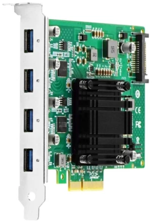 PCIe3.0 x4 4P Type A 10Gb USB 3.1 Adapter PCIe3.0 x4 4P Type A 10Gb USB 3.1 Adapter